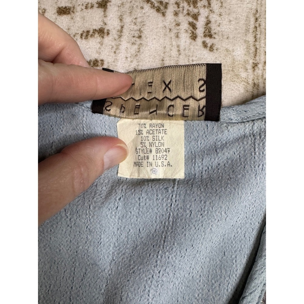 Vintage Spencer Alexis Patchwork Button Down Size… - image 3